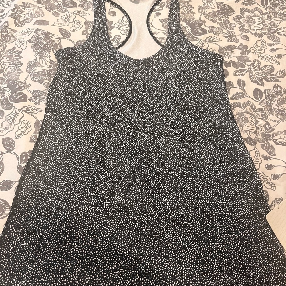 lululemon athletica Black and White Tank Top